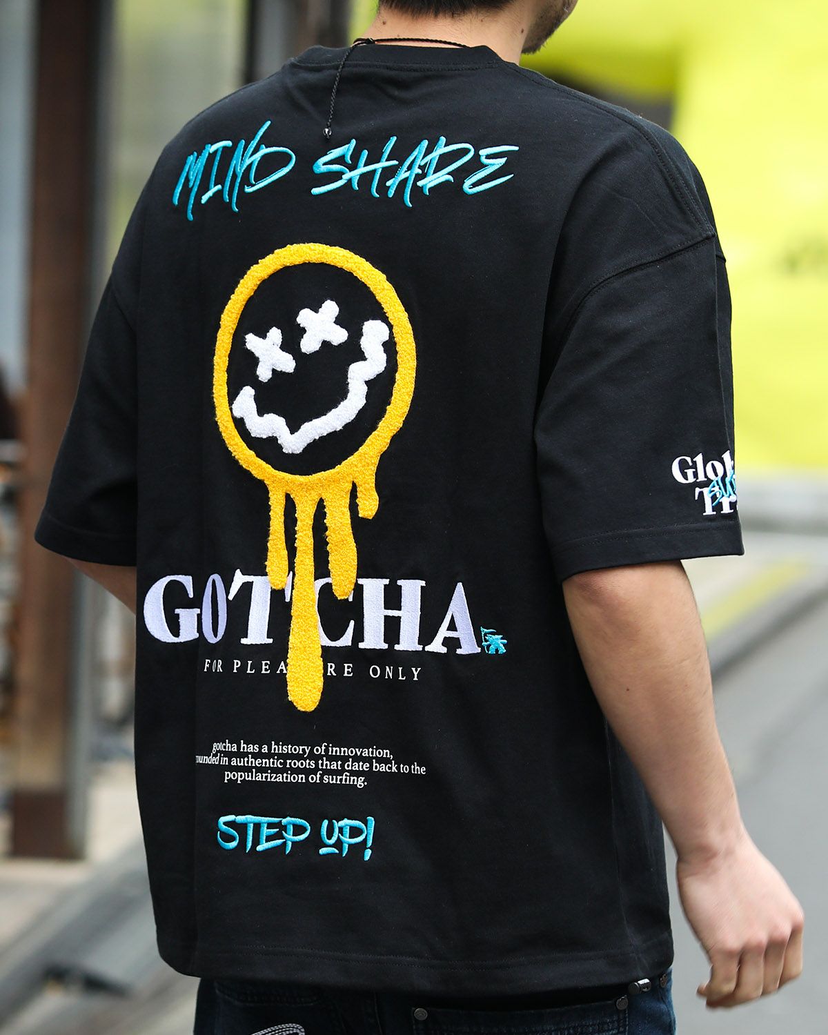 GOTCHA] スマイリー フェイス Tシャツ 2 | PEET ONLINE STORE