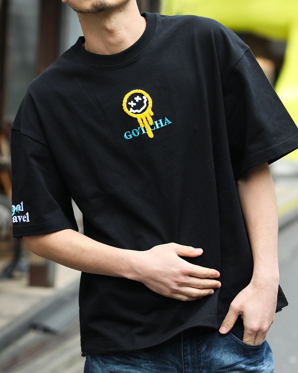 GOTCHA] スマイリー フェイス Tシャツ 2 | PEET ONLINE STORE