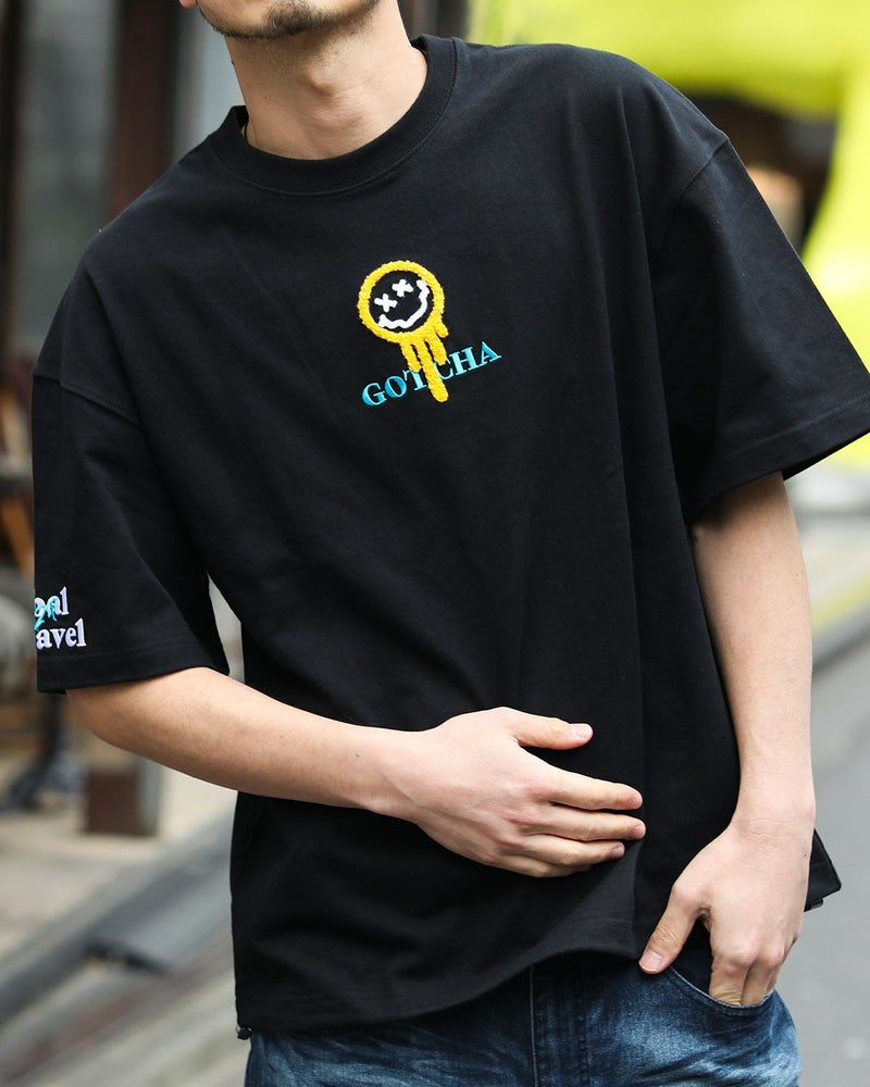 ブラック：180cm67kg(Lサイズ着用)