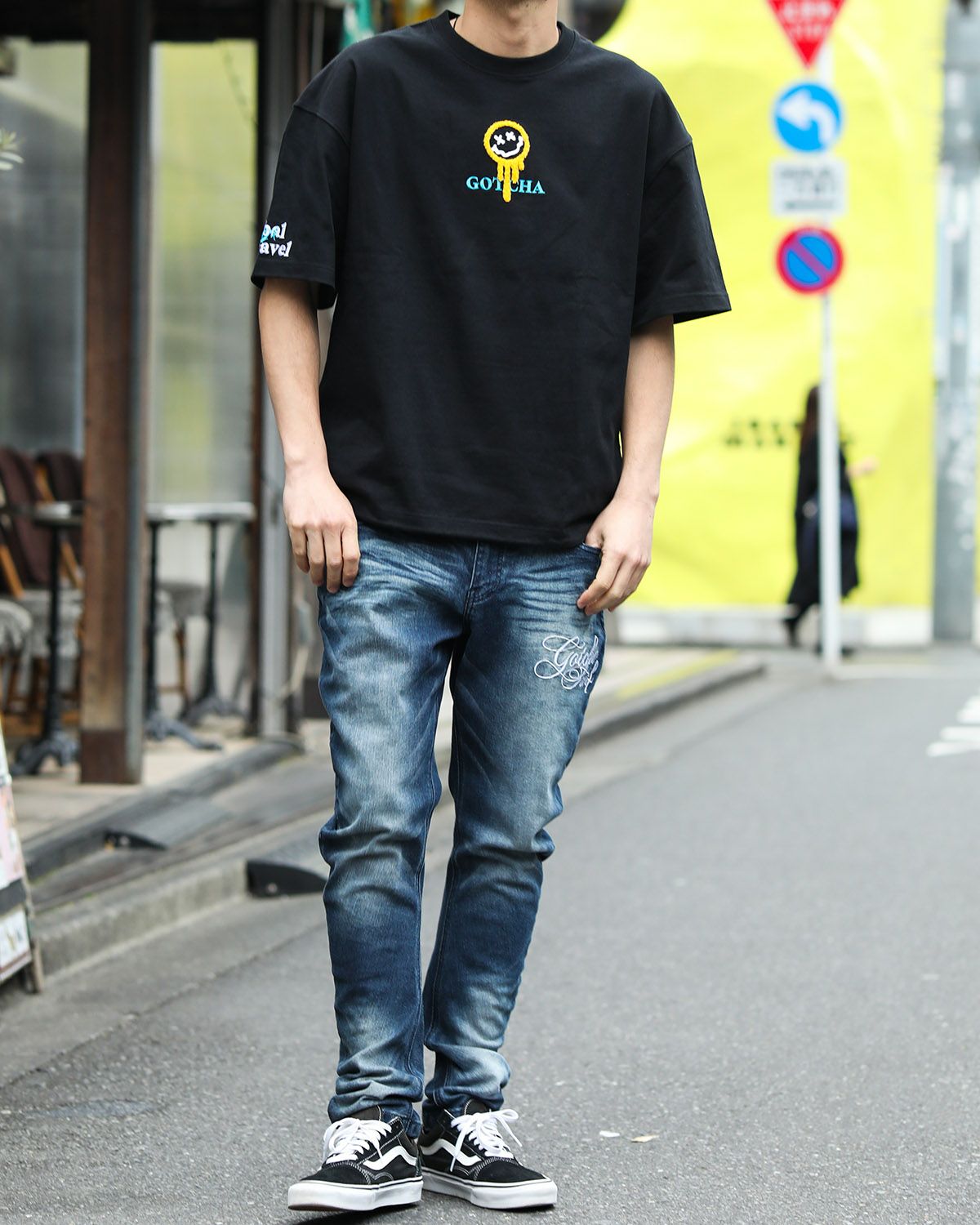 GOTCHA] スマイリー フェイス Tシャツ 2 | PEET ONLINE STORE