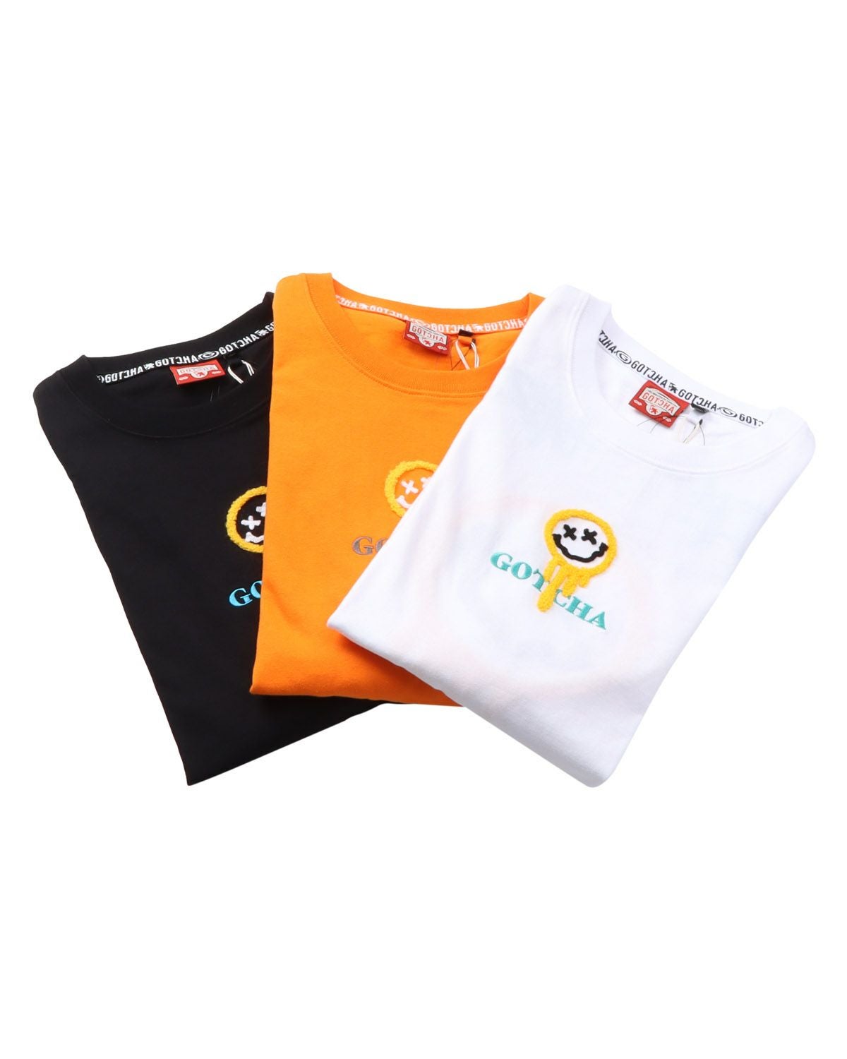 GOTCHA] スマイリー フェイス Tシャツ 2 | PEET ONLINE STORE
