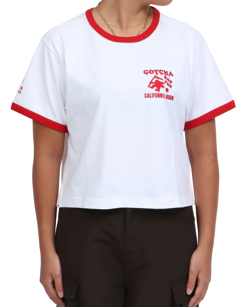 ホワイト：167cm(Lサイズ着用)