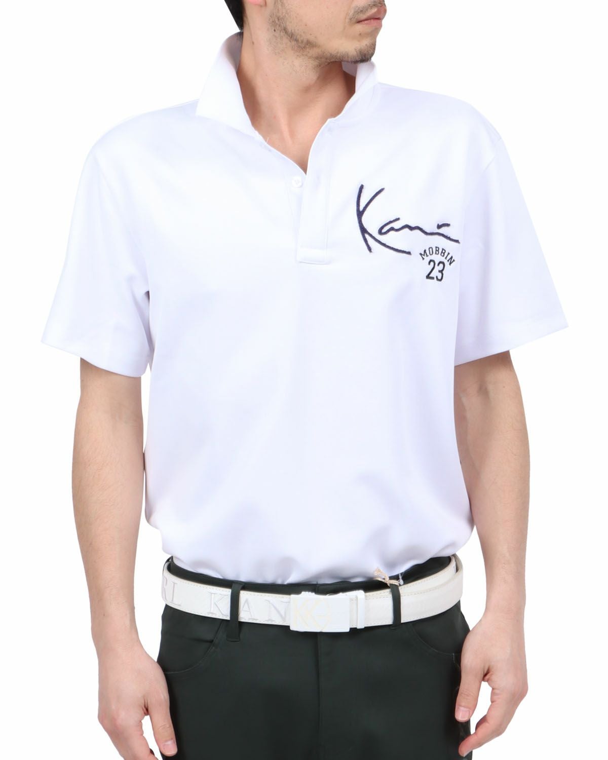 ホワイト：180cm67kg(Lサイズ着用)