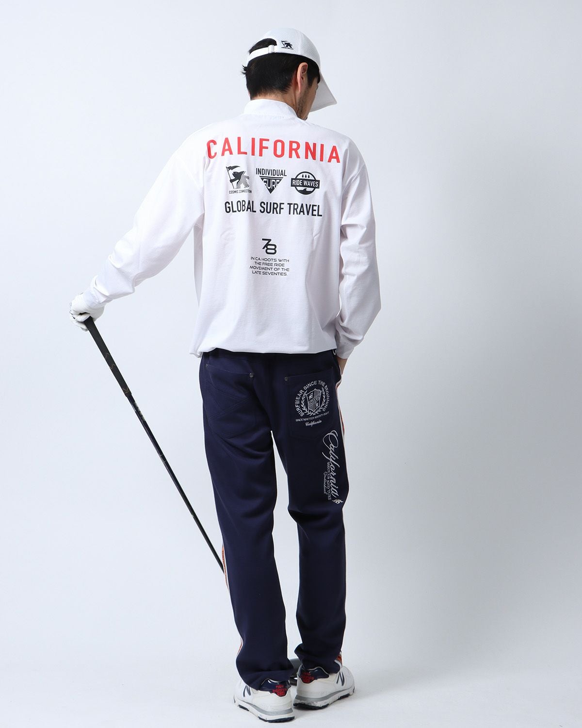 GOTCHA GOLF] ハイブリッド ドライ UVカット モックネック ロンT