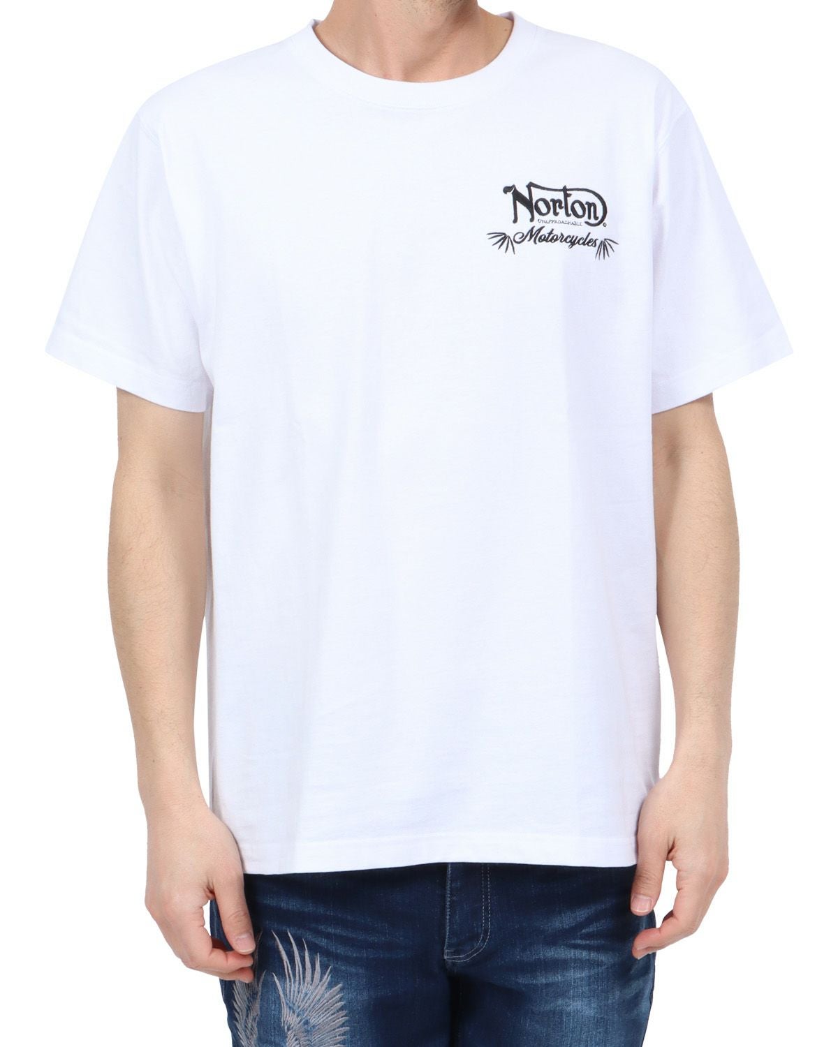 Norton] 和柄 刺繍 TIGER Tシャツ | PEET ONLINE STORE