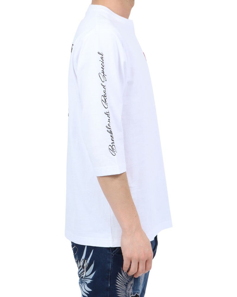 ホワイト：180cm67kg(Lサイズ着用)
