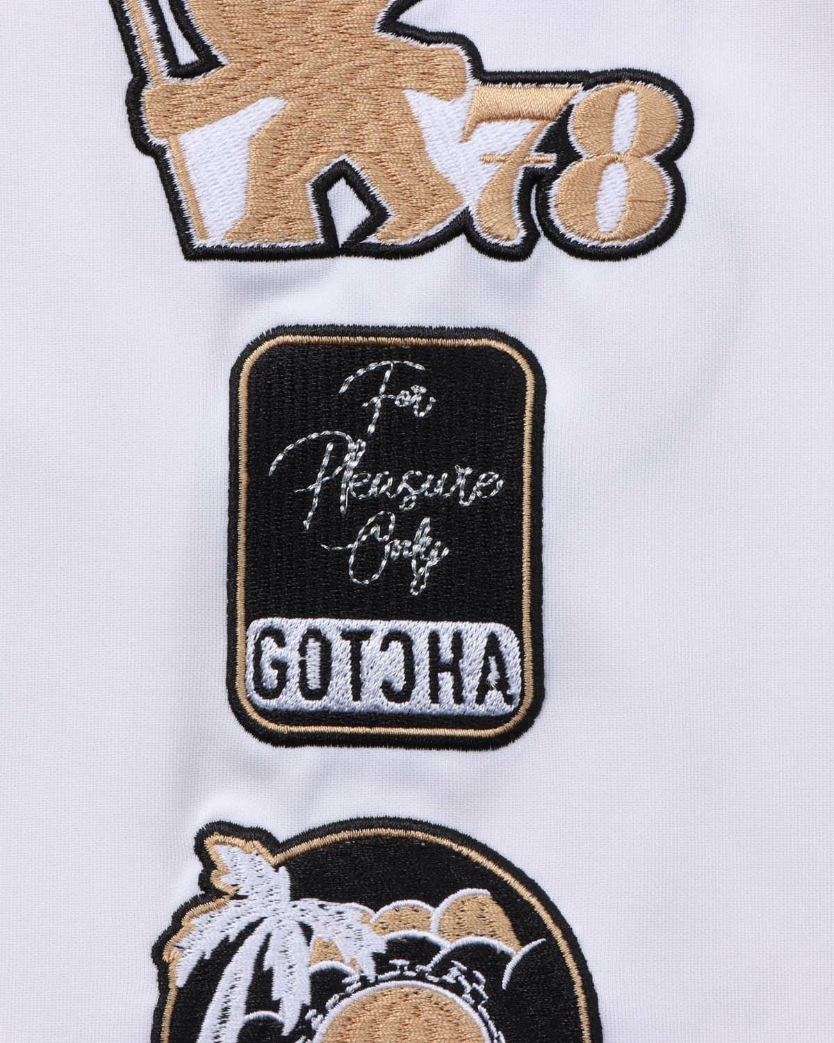 GOTCHA] ワッペン 半袖 フルジップ パーカー | PEET ONLINE STORE