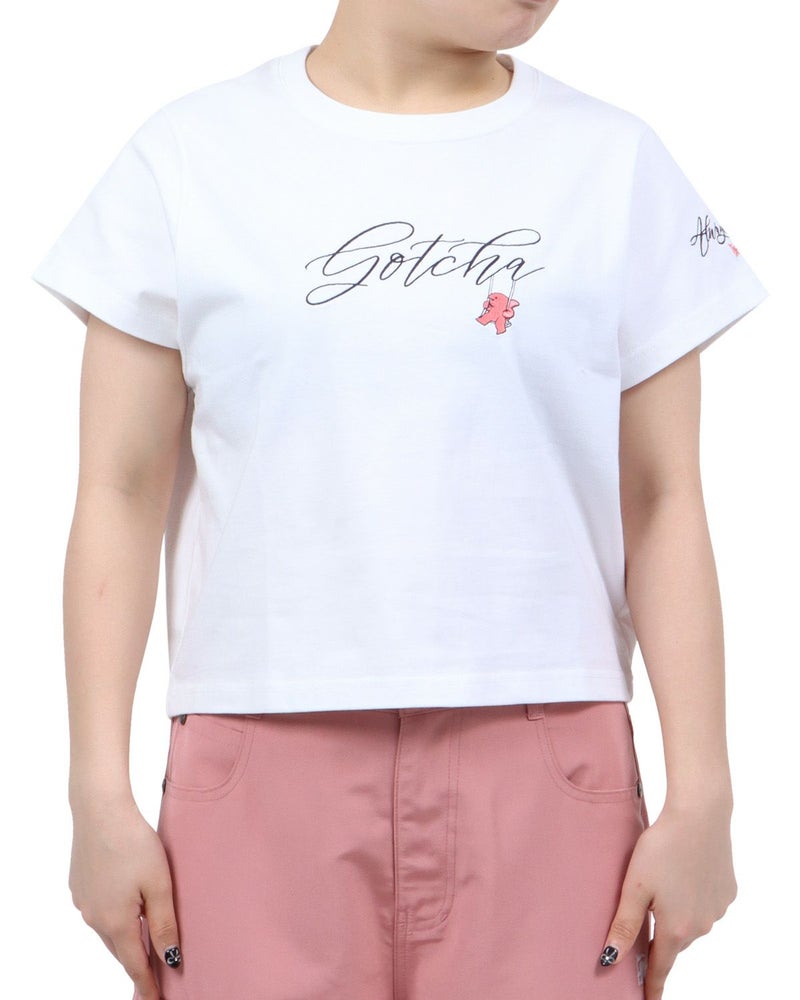 ホワイト：158cm(Mサイズ着用)