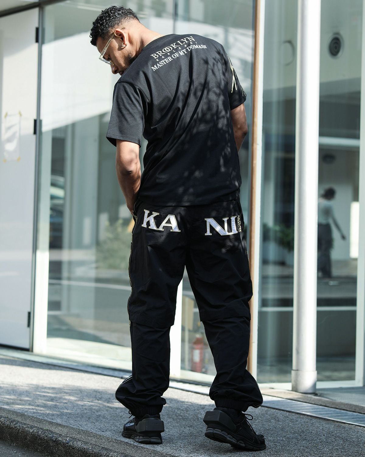 【入手困難‼️XLサイズ】KARL KANI×ナイロンパンツ Karl Kani GOLF] ナイロン イージーパンツ | PEET ONLINE STORE