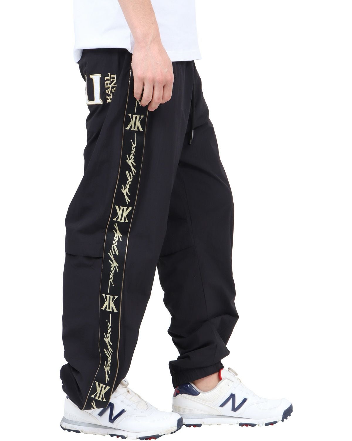 S*P様 カールカナイ KARL KANI ナイロンパンツ 刺繍ロゴ Karl Kani GOLF] ナイロン イージーパンツ | PEET ONLINE STORE