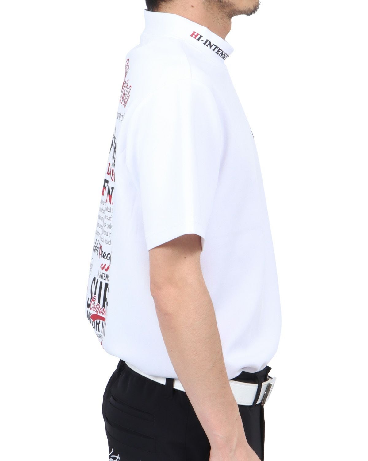 GOTCHA GOLF] スムース ツートーン モックネック Tシャツ | PEET