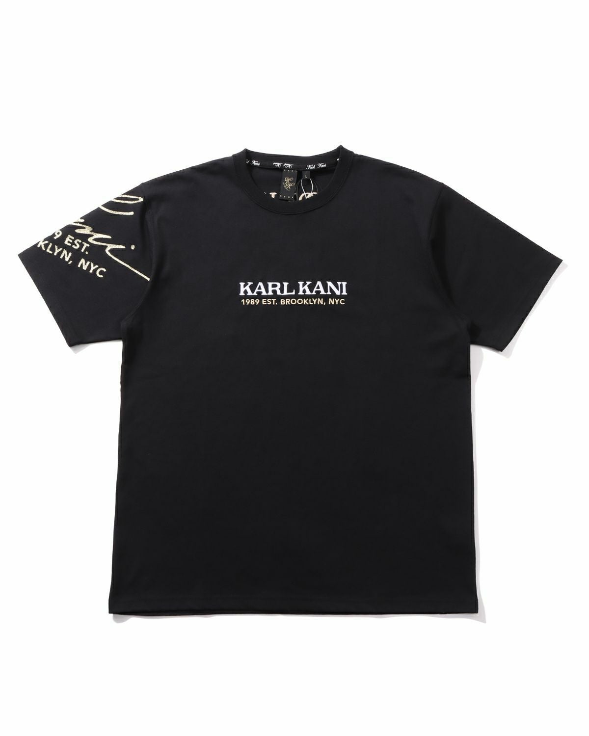 Karl Kani] ドライ UVカット リミテッド アーム ポイント Tシャツ