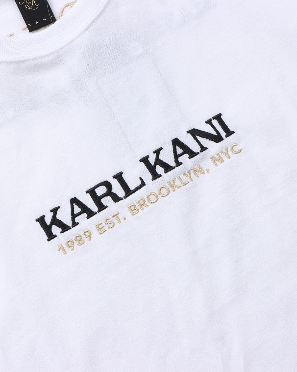 Karl Kani] ドライ UVカット リミテッド アーム ポイント Tシャツ
