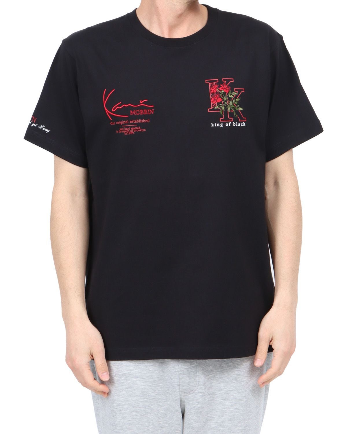 Karl Kani] ドローイング ローズ Tシャツ | PEET ONLINE STORE