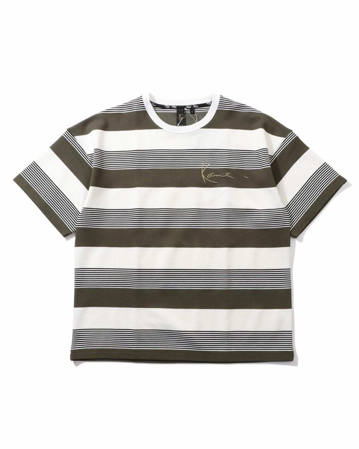 Karl Kani] ドロップショルダー ボーダー Tシャツ | PEET ONLINE STORE