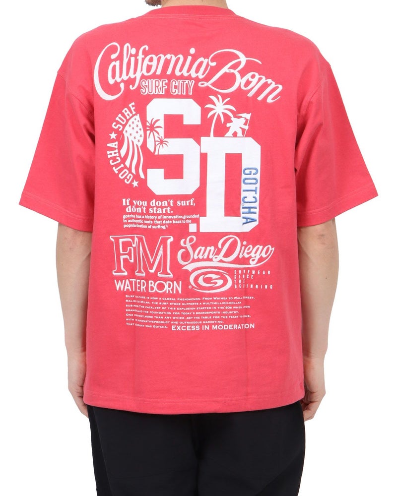 ピンク：180cm67kg(Lサイズ着用)