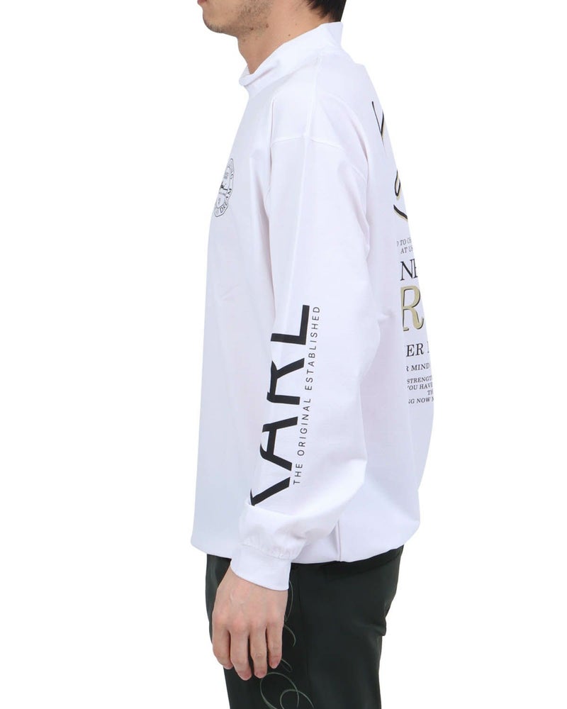 ホワイト：180cm67kg(Lサイズ着用)