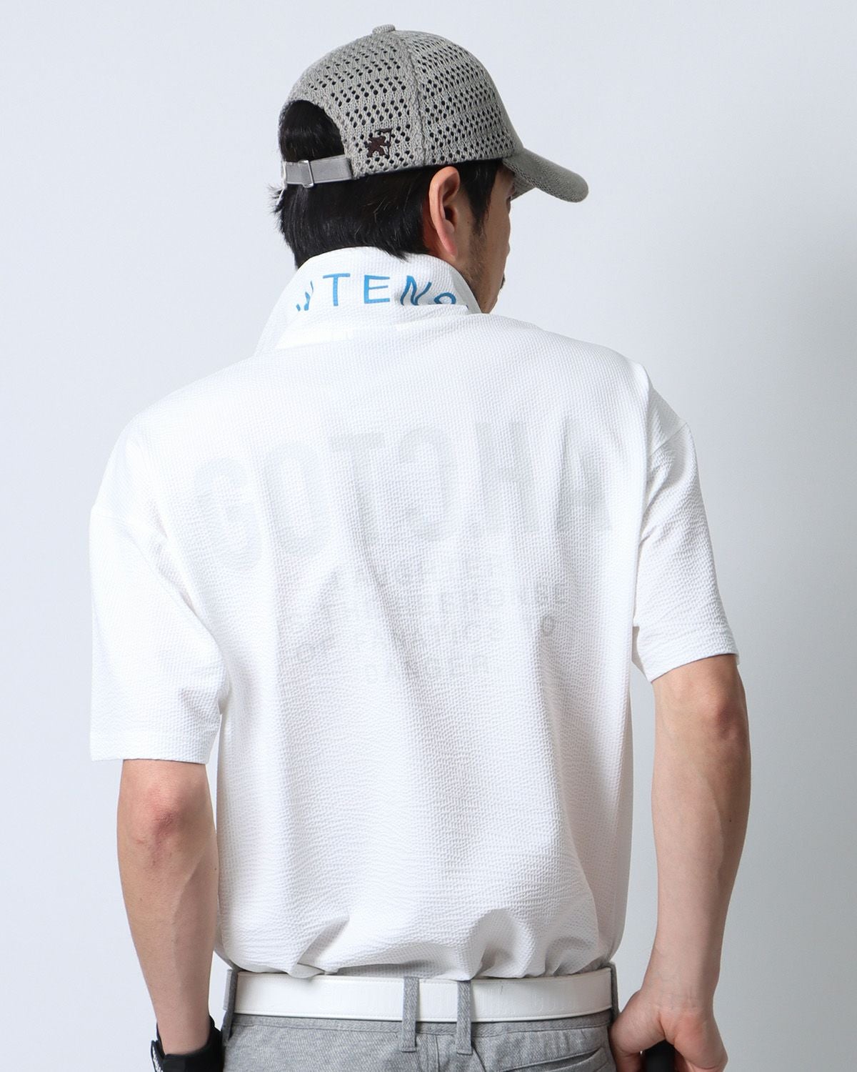 GOTCHA GOLF] DRY ドロップショルダー ロゴ ポロシャツ | PEET ONLINE
