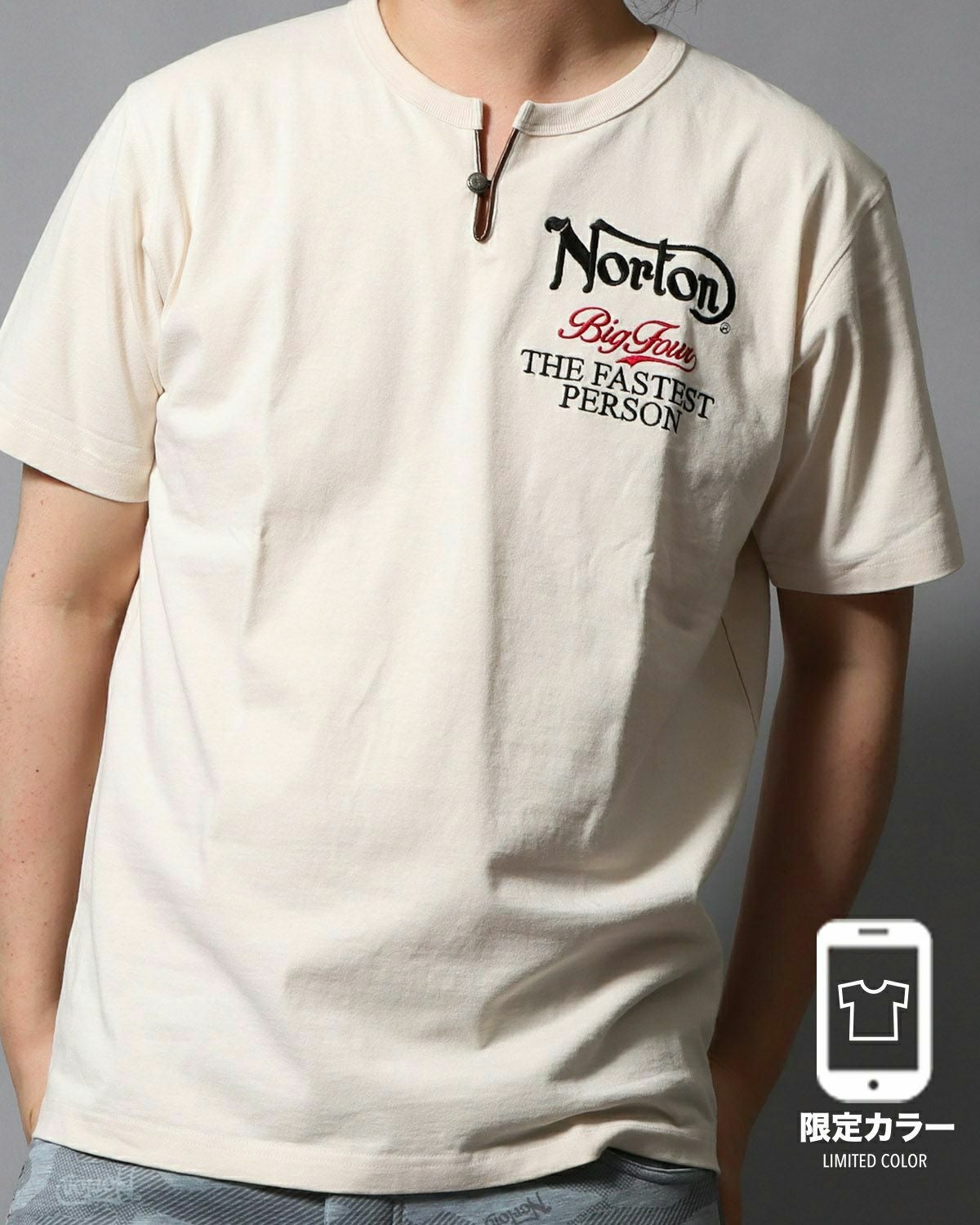 Norton] MAX ヘンリー Tシャツ | PEET ONLINE STORE