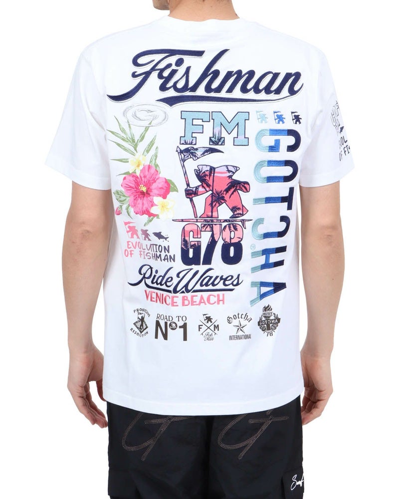 ホワイト：180cm67kg(Lサイズ着用)