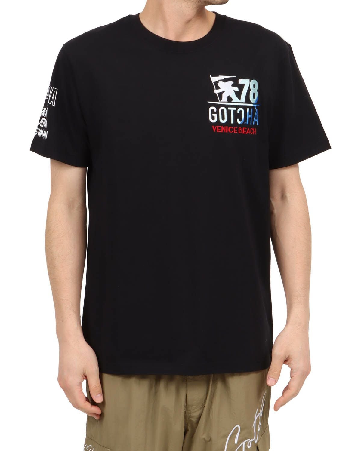 ブラック：180cm67kg(Lサイズ着用)