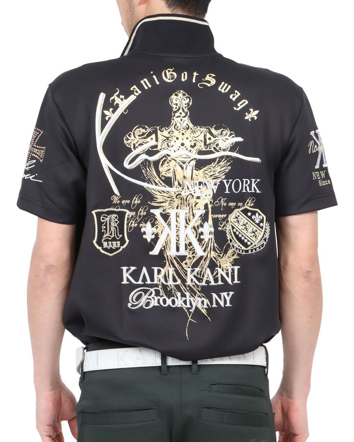 Karl Kani GOLF] スムース プレミアム シャイニング ゴールド MAX
