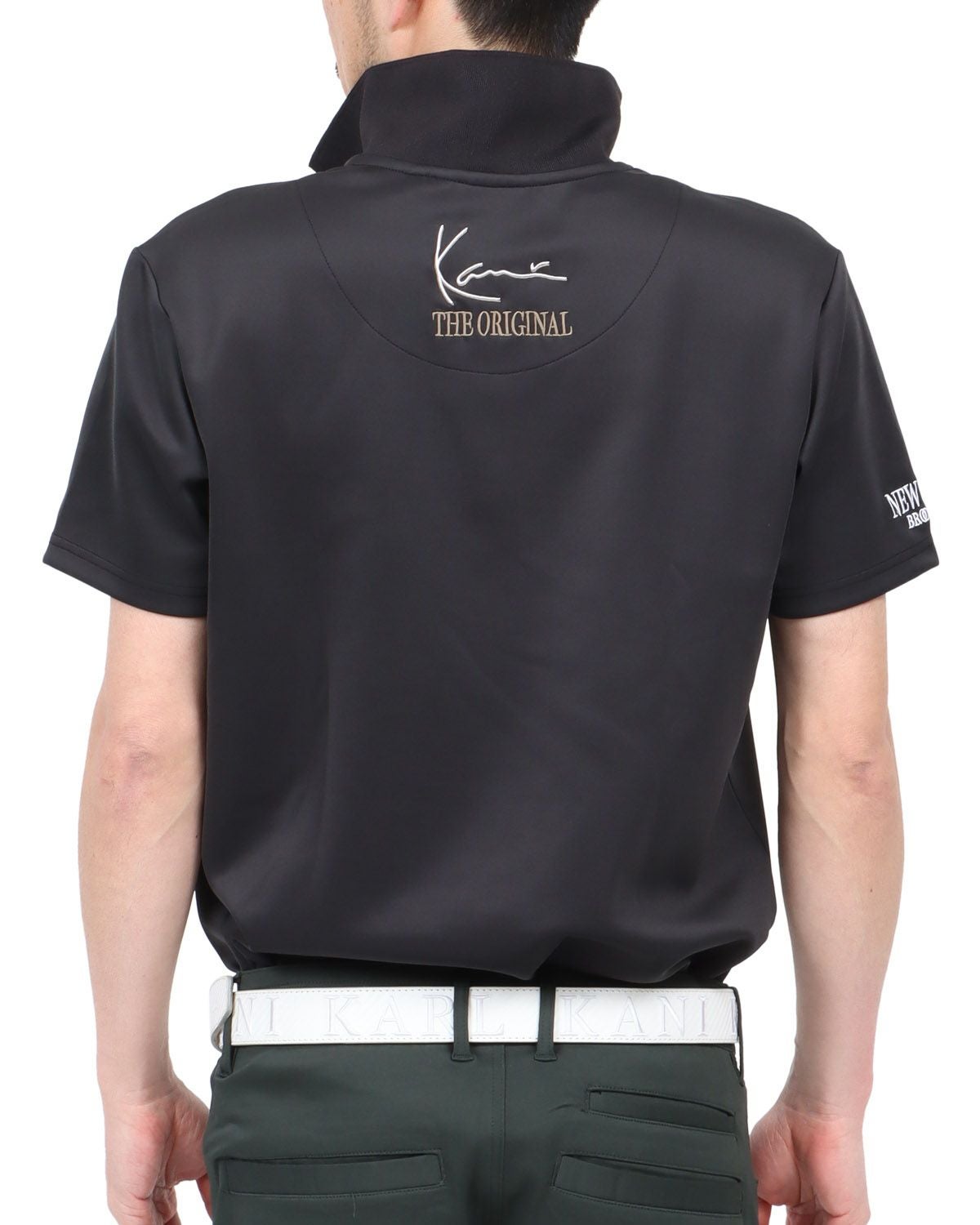 Karl Kani GOLF] スムース T-レックス アイコン ポロシャツ | PEET