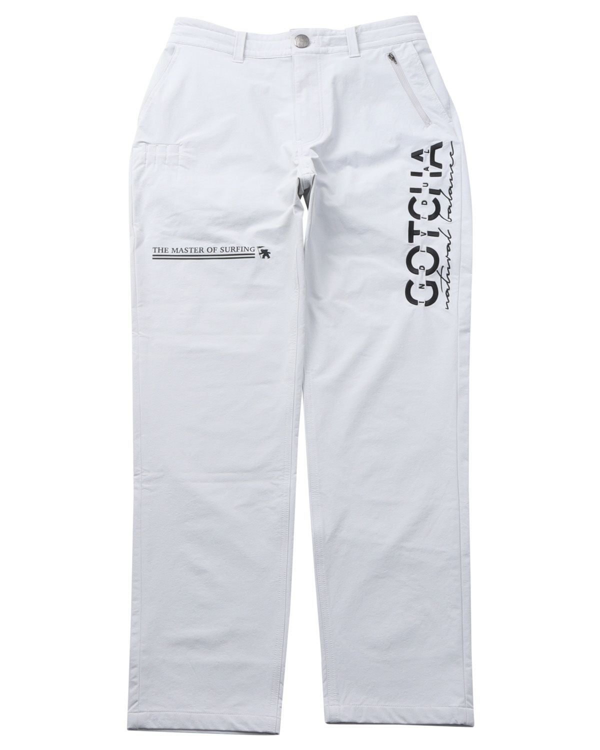 美品 ガッチャ ゴルフ GOTCHA パンツ ストレッチ グレー メンズ L GOTCHA ガッチャ ストレッチ ロングパンツ グレー系 XL ゴルフウェア