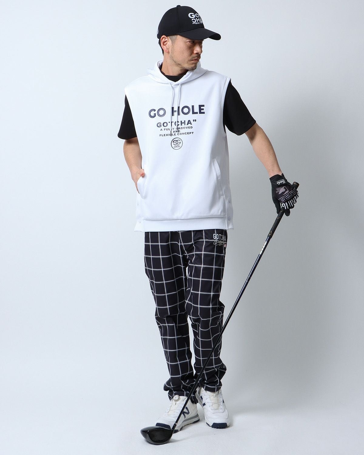 GOTCHA GOLF] スペーサー ノースリーブ パーカー | PEET ONLINE STORE
