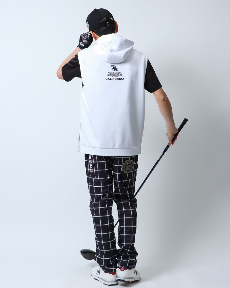 ホワイト：180cm67kg(Lサイズ着用)