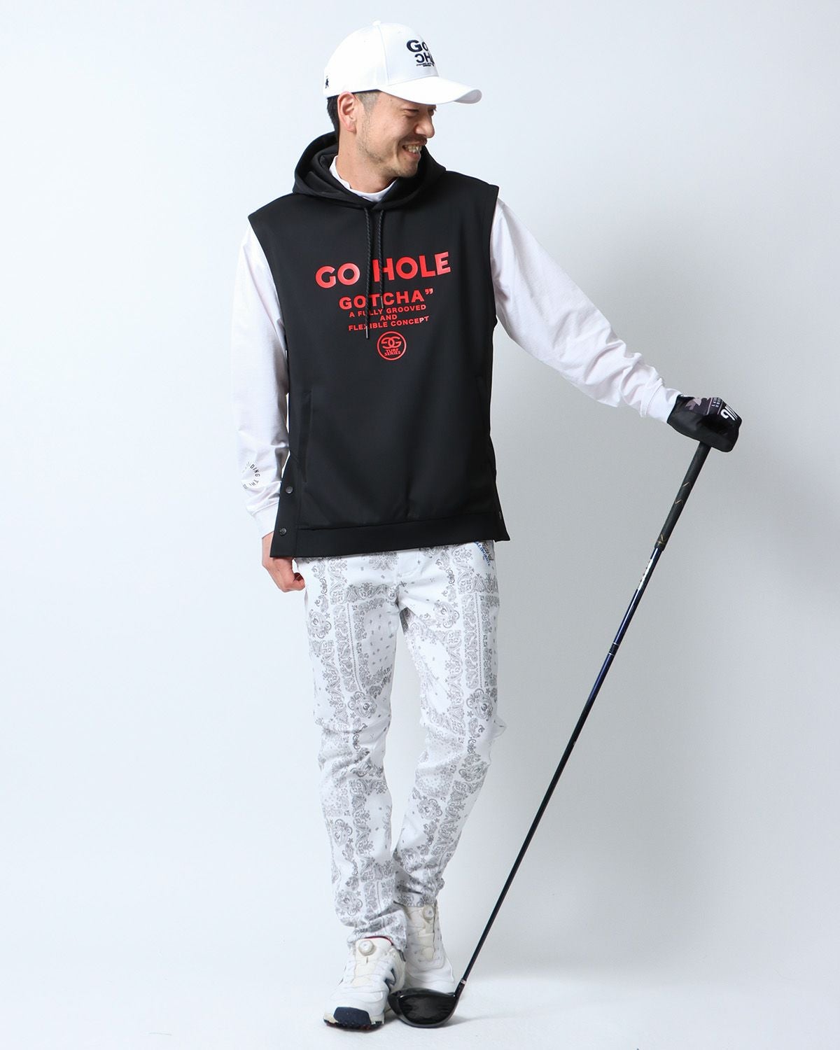 GOTCHA GOLF] スペーサー ノースリーブ パーカー | PEET ONLINE STORE