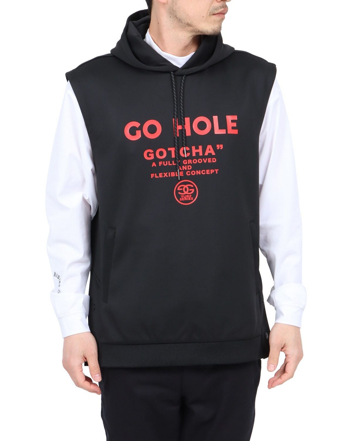 ブラック：180cm67kg(Lサイズ着用)