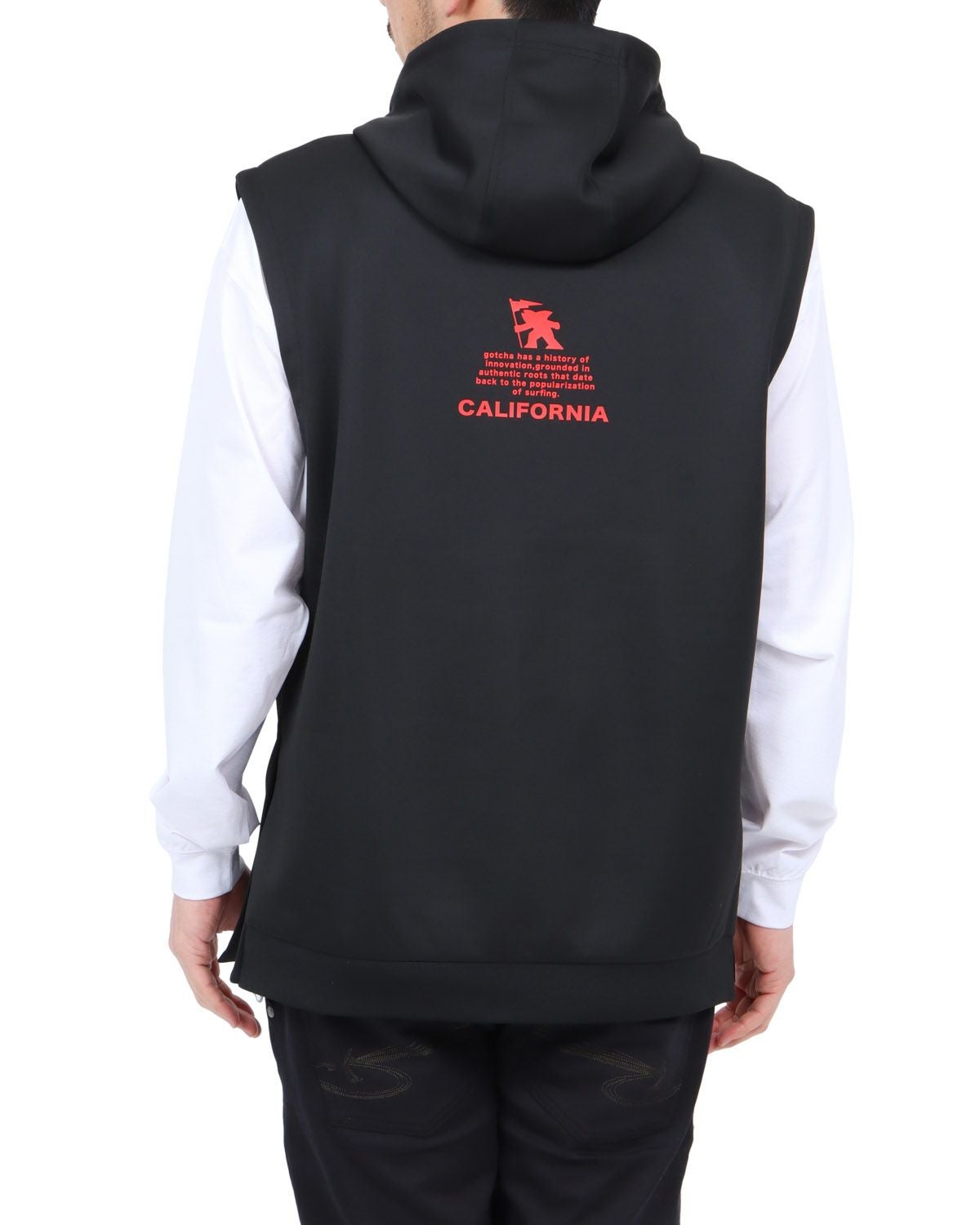 ブラック：180cm67kg(Lサイズ着用)