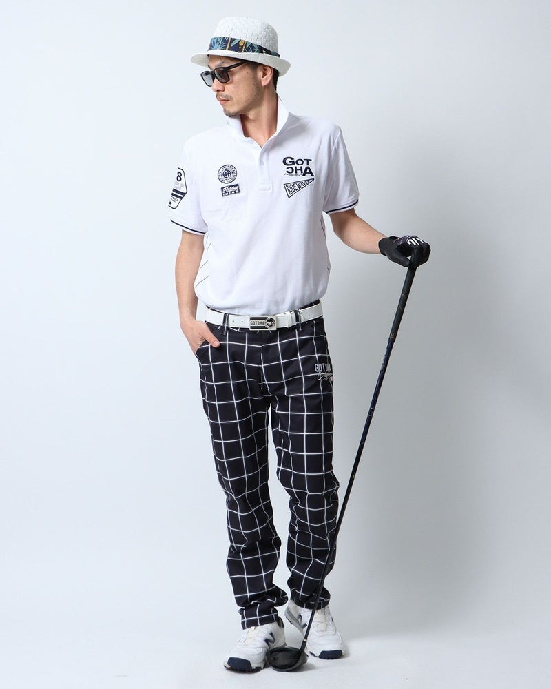 ホワイト：180cm67kg(Lサイズ着用)