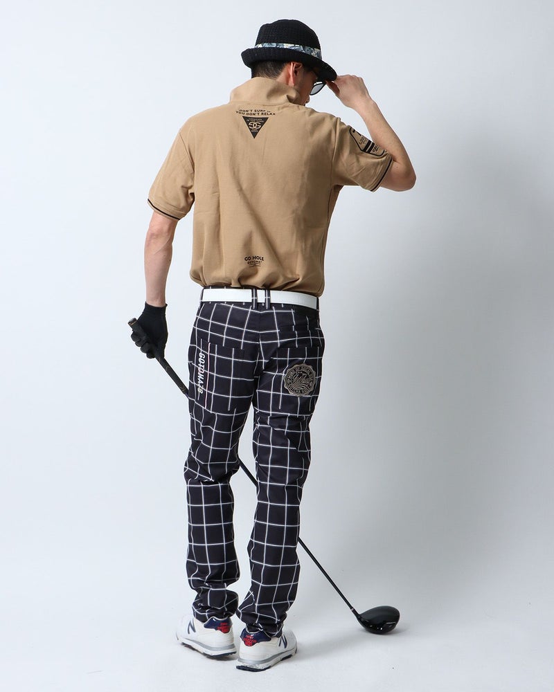 ベージュ：180cm67kg(Lサイズ着用)