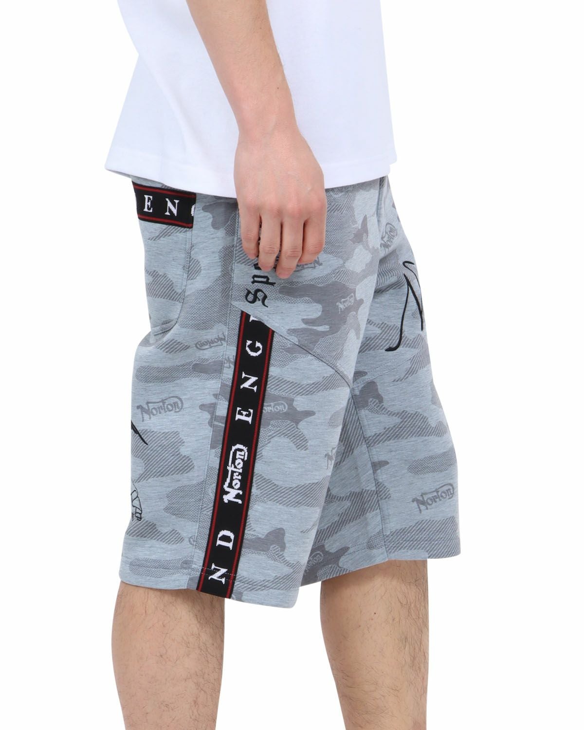 杢グレー：180cm67kg(Lサイズ着用)