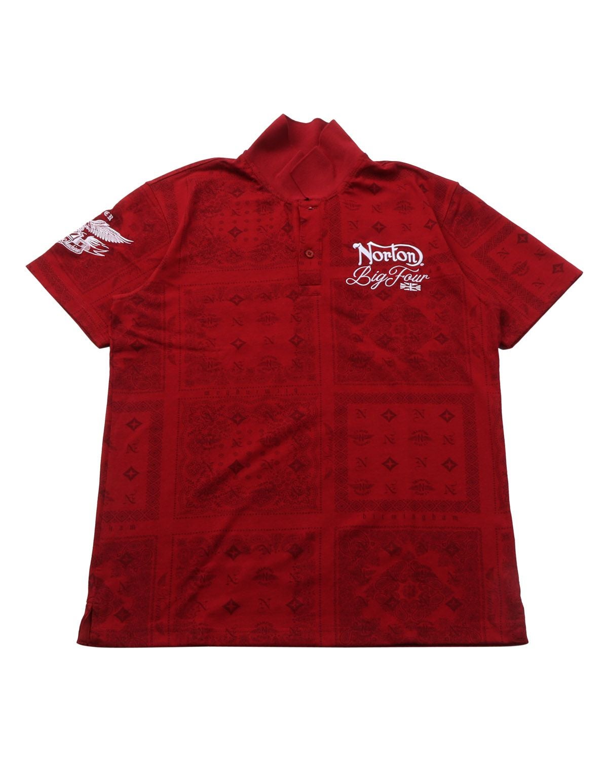 Norton] ドライ モノグラム バンダナ ポロシャツ | PEET ONLINE STORE