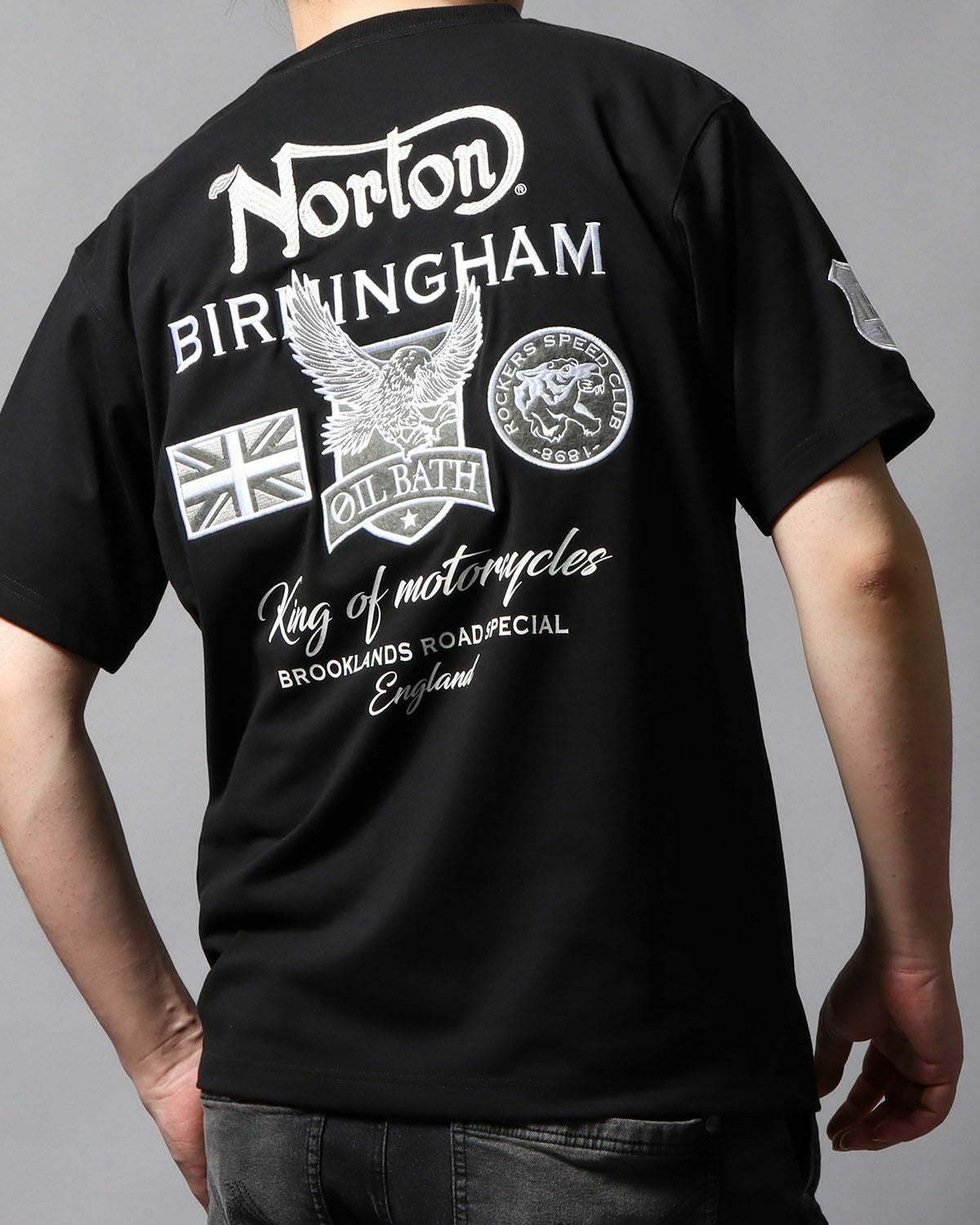 Norton] ドライ モノトーン ワッペン Tシャツ | PEET ONLINE STORE