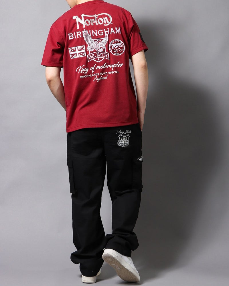 ダークレッド：178cm/75kg(Lサイズ着用)