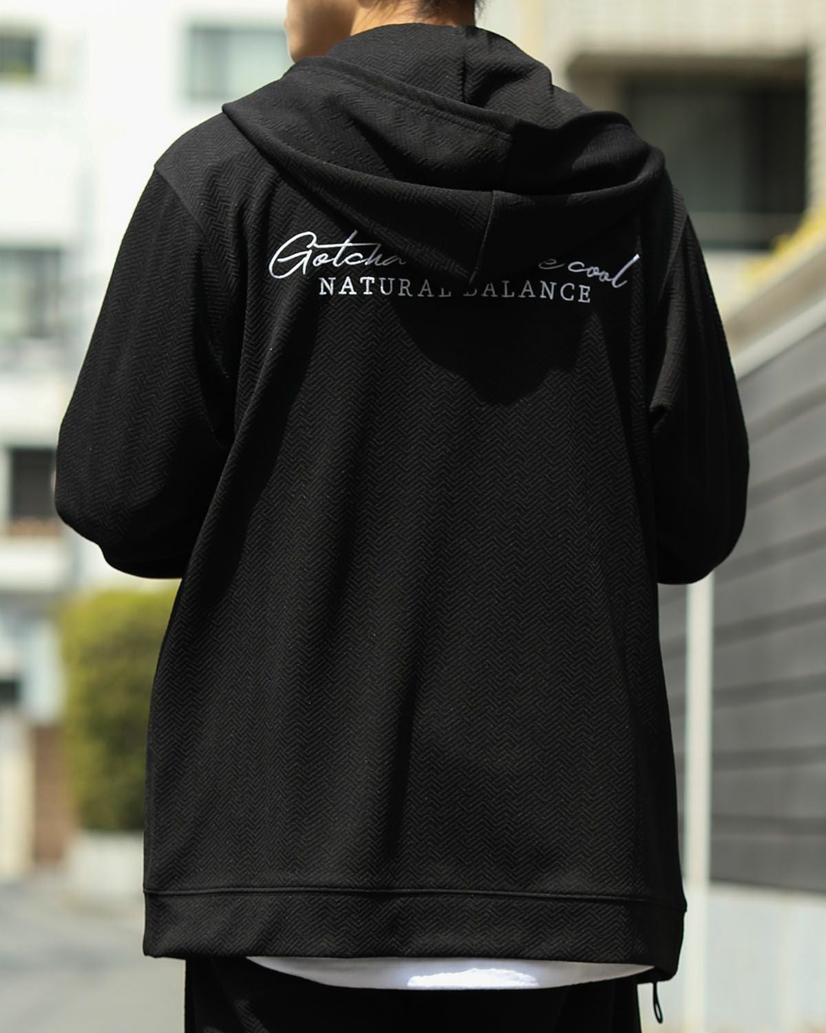 GOTCHA] ドライ ブリスター ジャカード フルジップ パーカー | PEET