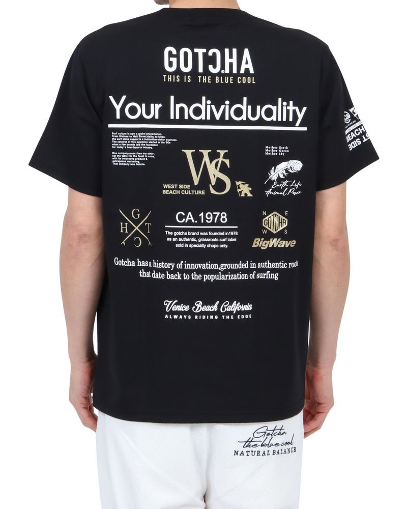 ブラック：180cm67kg(Lサイズ着用)