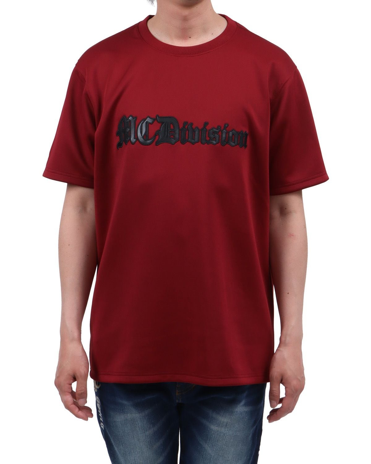 ダークレッド：174cm62kg(Lサイズ着用)