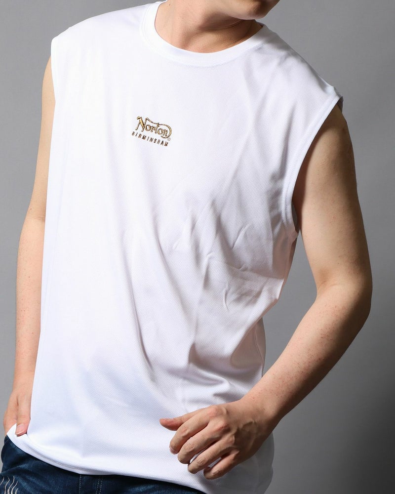 ホワイト：178cm/75kg(Lサイズ着用)