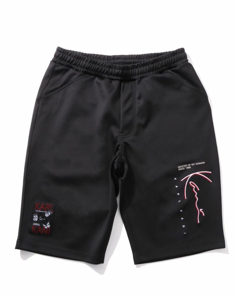 Karl Kani] ダンボールニット シャイニーロゴ イージーパンツ | PEET