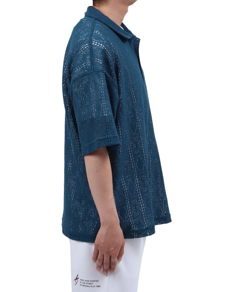 ブルー：174cm62kg(Lサイズ着用)