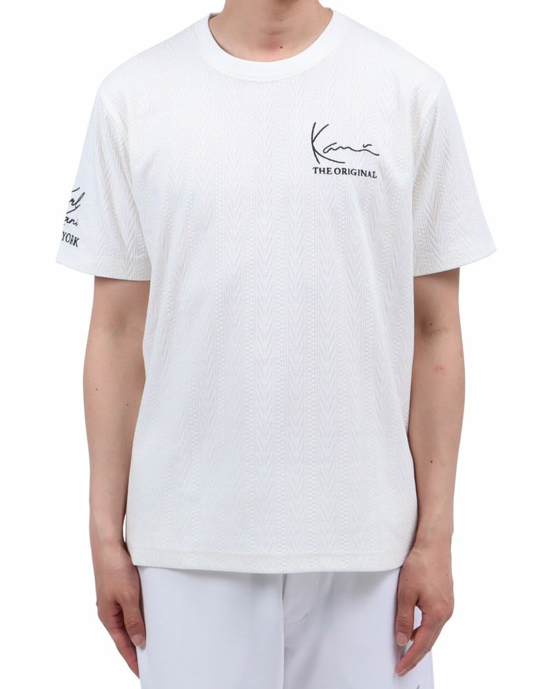 オフホワイト：174cm62kg(Lサイズ着用)