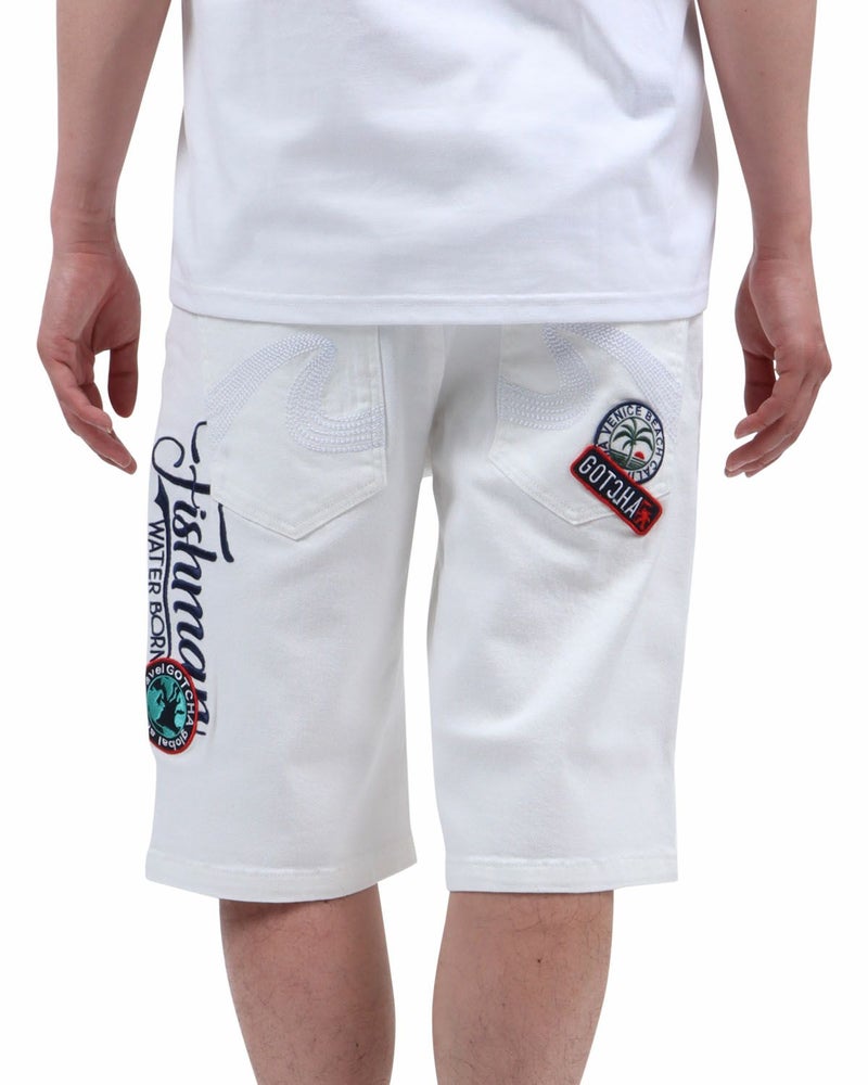 オフホワイト：174cm62kg(Lサイズ着用)