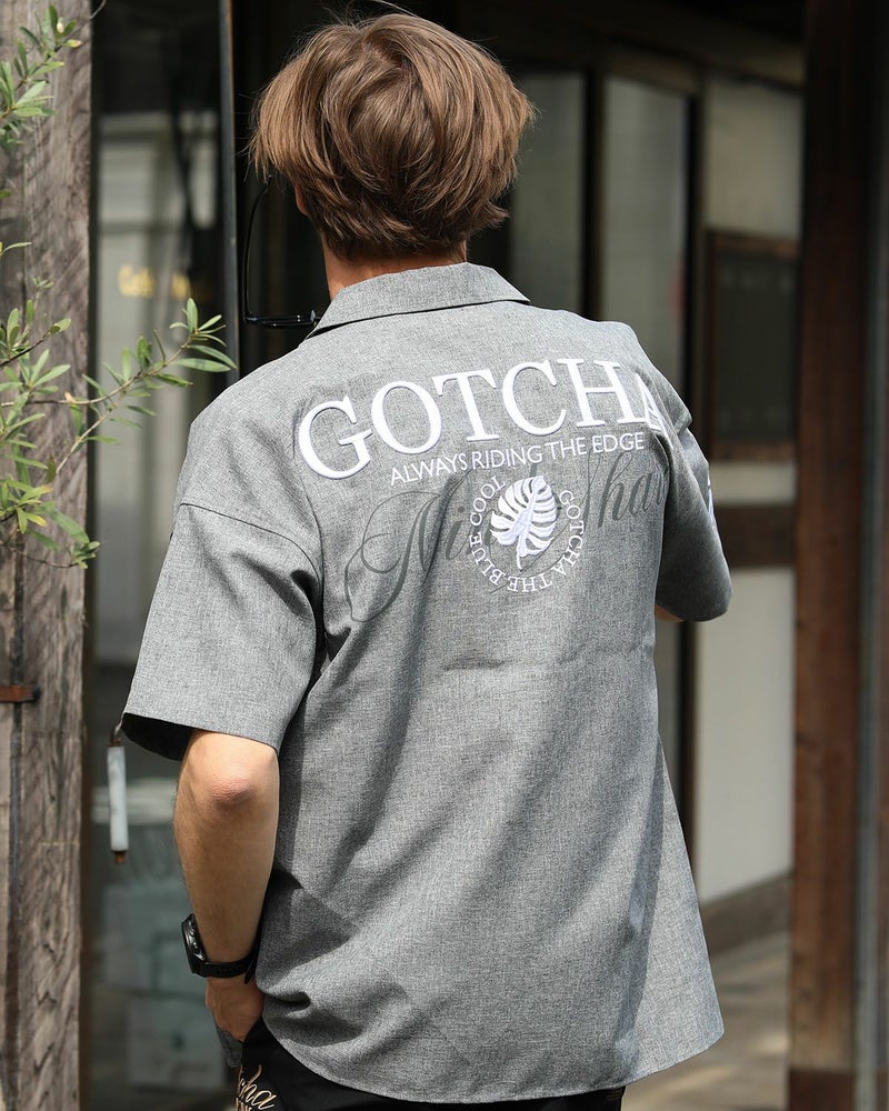 チャコール：183cm70kg(Lサイズ着用)