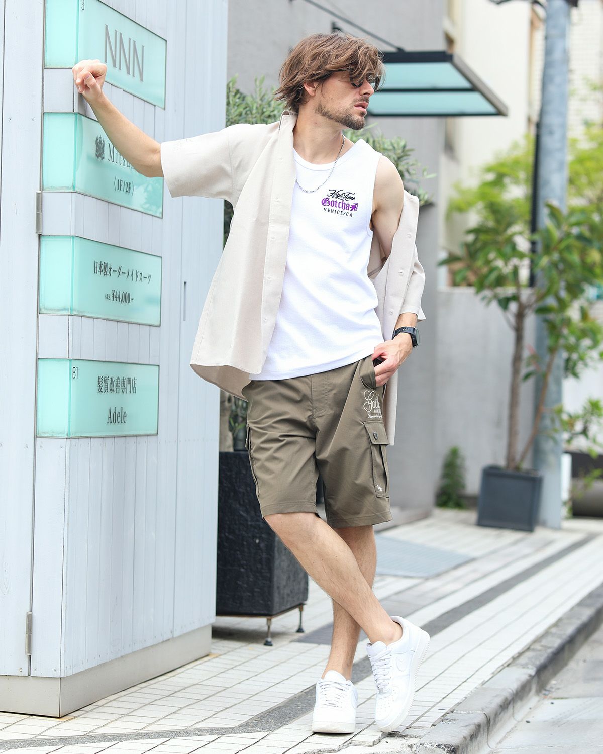 キナリ：183cm70kg(Lサイズ着用)