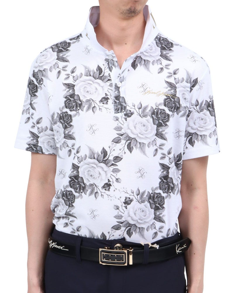 ホワイト：174cm62kg(Lサイズ着用)